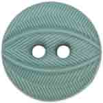 Elan 65 1015T 2 Hole Green Button (2/card) .5"/13 mm